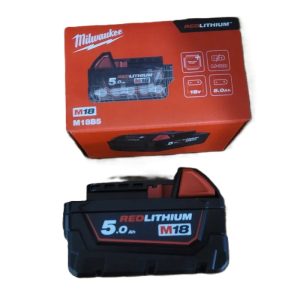 Milwaukee baterija M18 B5 5,0 ah.
