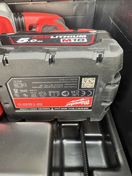 Milwaukee aku kombinirano kladivo M18 BLHX-502X, 2x 5,0 Ah + polnilec v HD škatli - slika 5