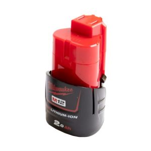 Milwaukee baterija 12V 2,0 Ah Li-Ion M12 B2