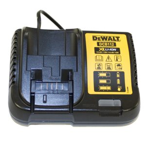 DeWalt DCB 112 hitri polnilnik za 10,8 V, 14,4 V in 18 V drsne akumulatorje.
