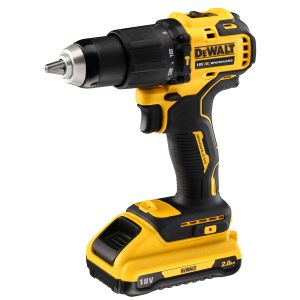 DeWALT akumulatorski udarni vrtalnik DCD709D2T 18 V, 2x 2,0 Ah in polnilnik v TSTAK