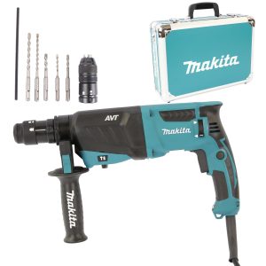 Makita HR2631FT13 800W kombinirano kladivo z SDS-Plus v kompletu v kovčku