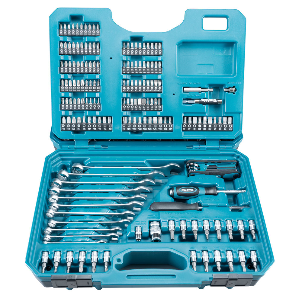 Makita 221-delni set orodja, E-10883